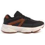 TENIS JADE PRETO CARAMELO