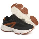 TENIS JADE PRETO CARAMELO - Imagem 3