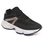 TENIS JADE PRETO PRATA - Imagem 2